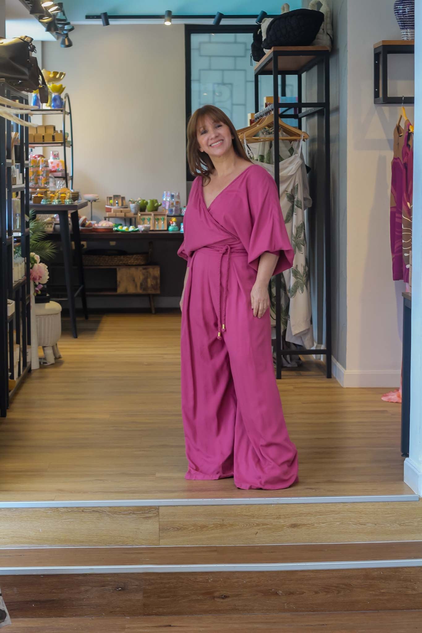 Jumpsuit Fucsia