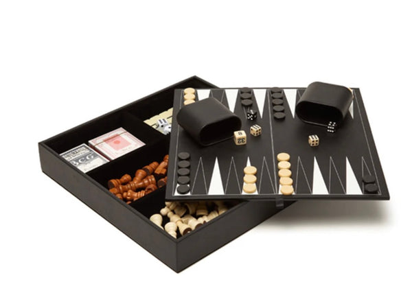 Fallon 4 in 1 Games Set Black