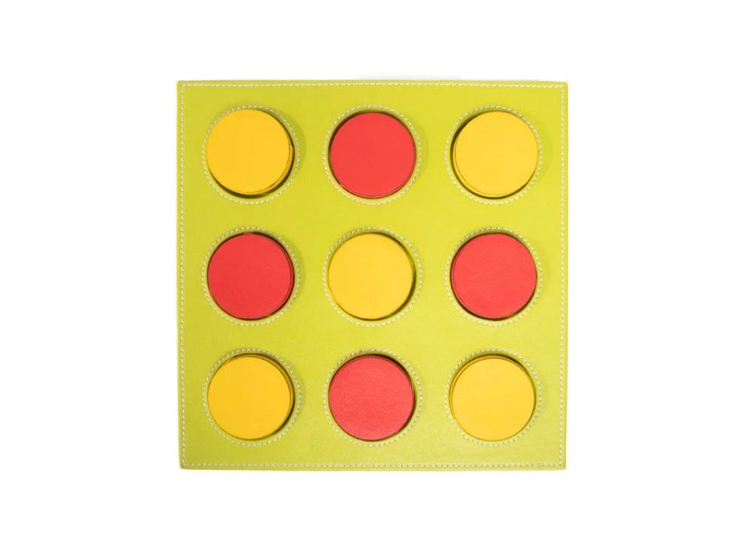 Ellen Tic Tac Toe Set Lime