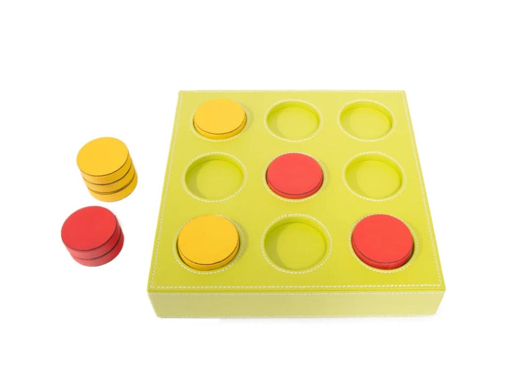 Ellen Tic Tac Toe Set Lime