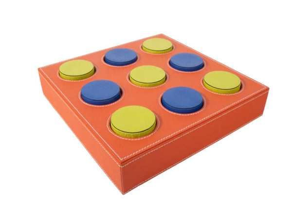 Ellen Tic Tac Toe Set Orange