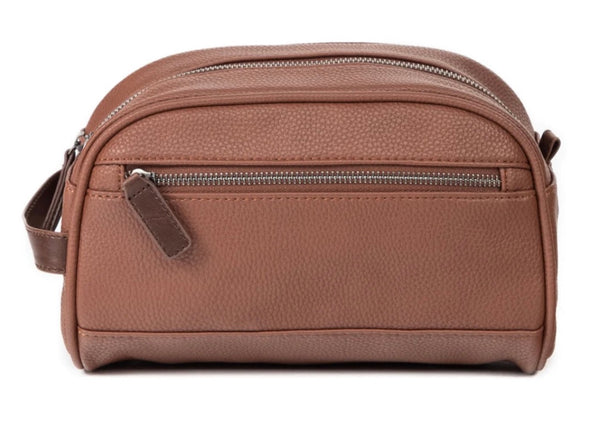 The Davidson Toiletry Bag Brown