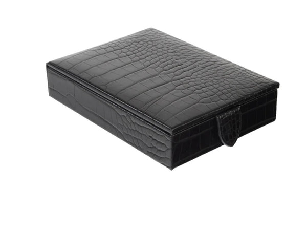 Sydney Travel Jewelry Box Black