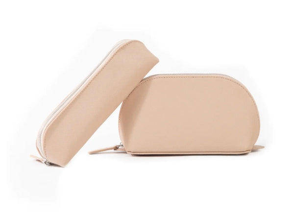 Corie Cosmetic And Brush Case Taupe