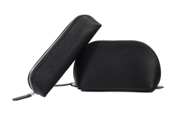 Corie Cosmetic And Brush Case Black