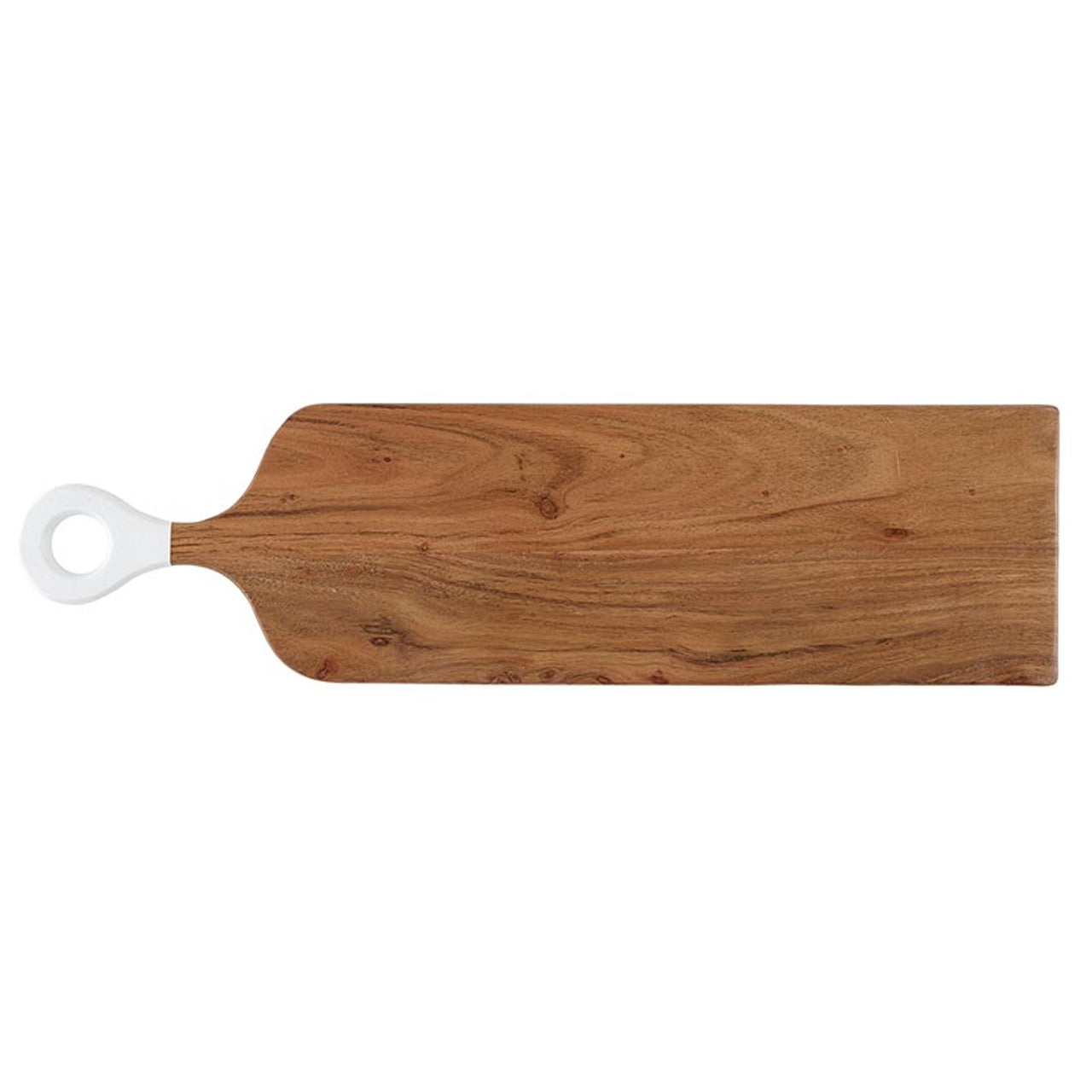 White Dip Handle Board