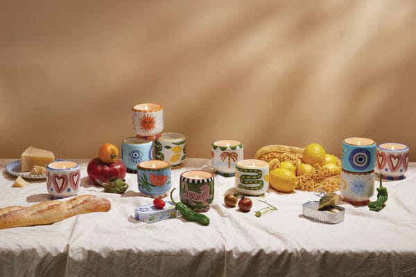 A Dopo Snake Candle Wild Lemongrass