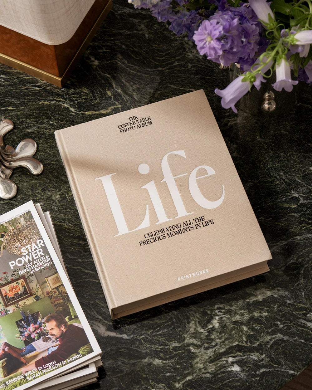 Photo Album Life Beige