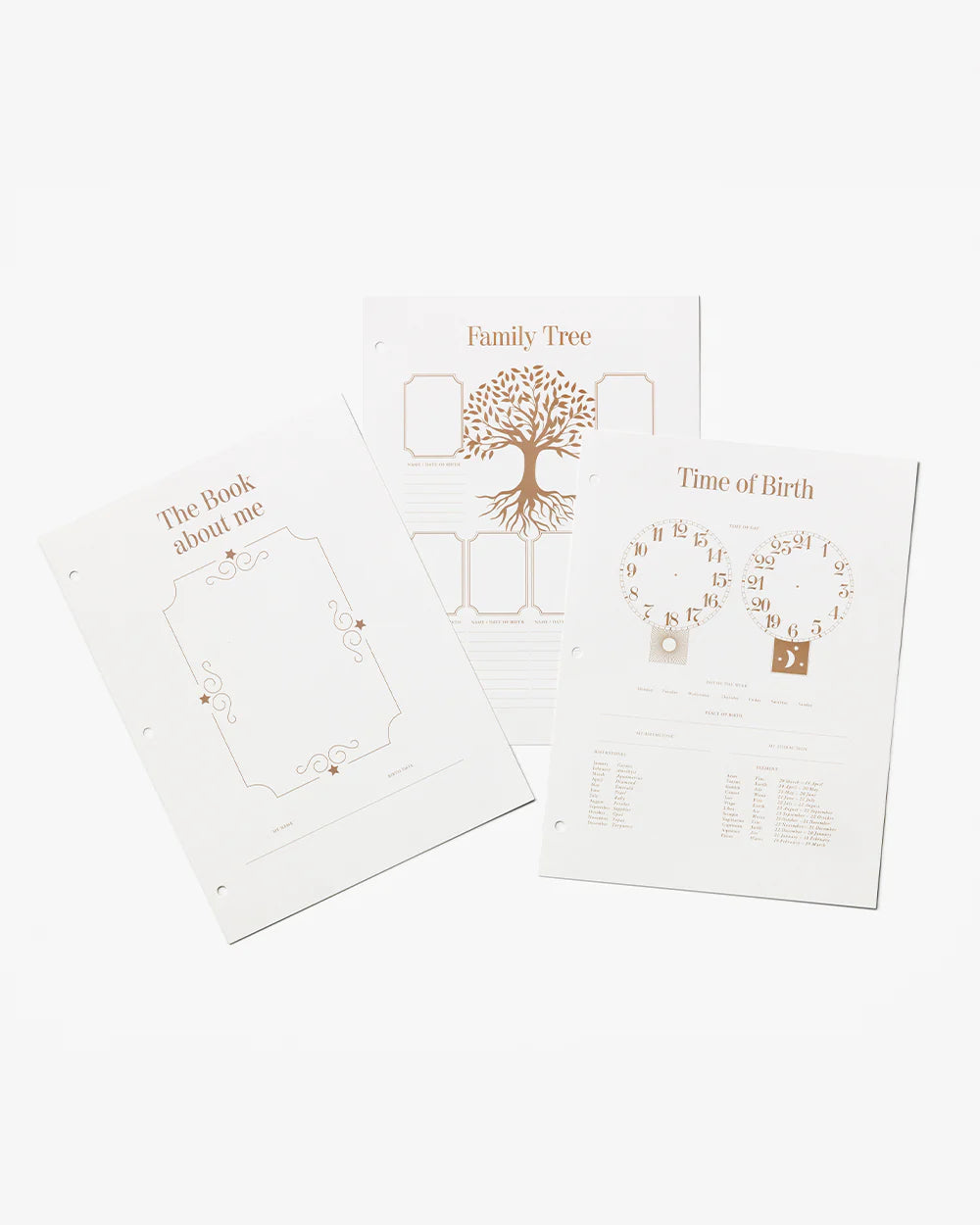 Baby Album Insert Paper
