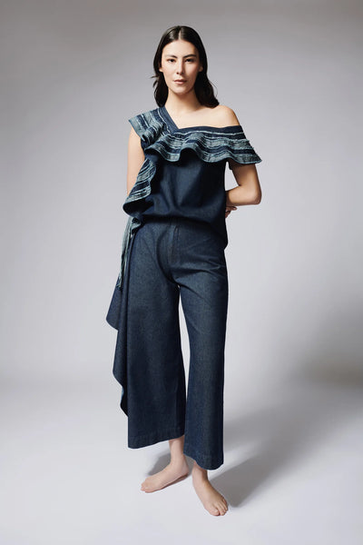 Pantalon Vuelo Denim