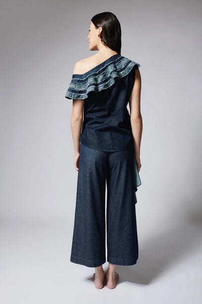 Pantalon Vuelo Denim