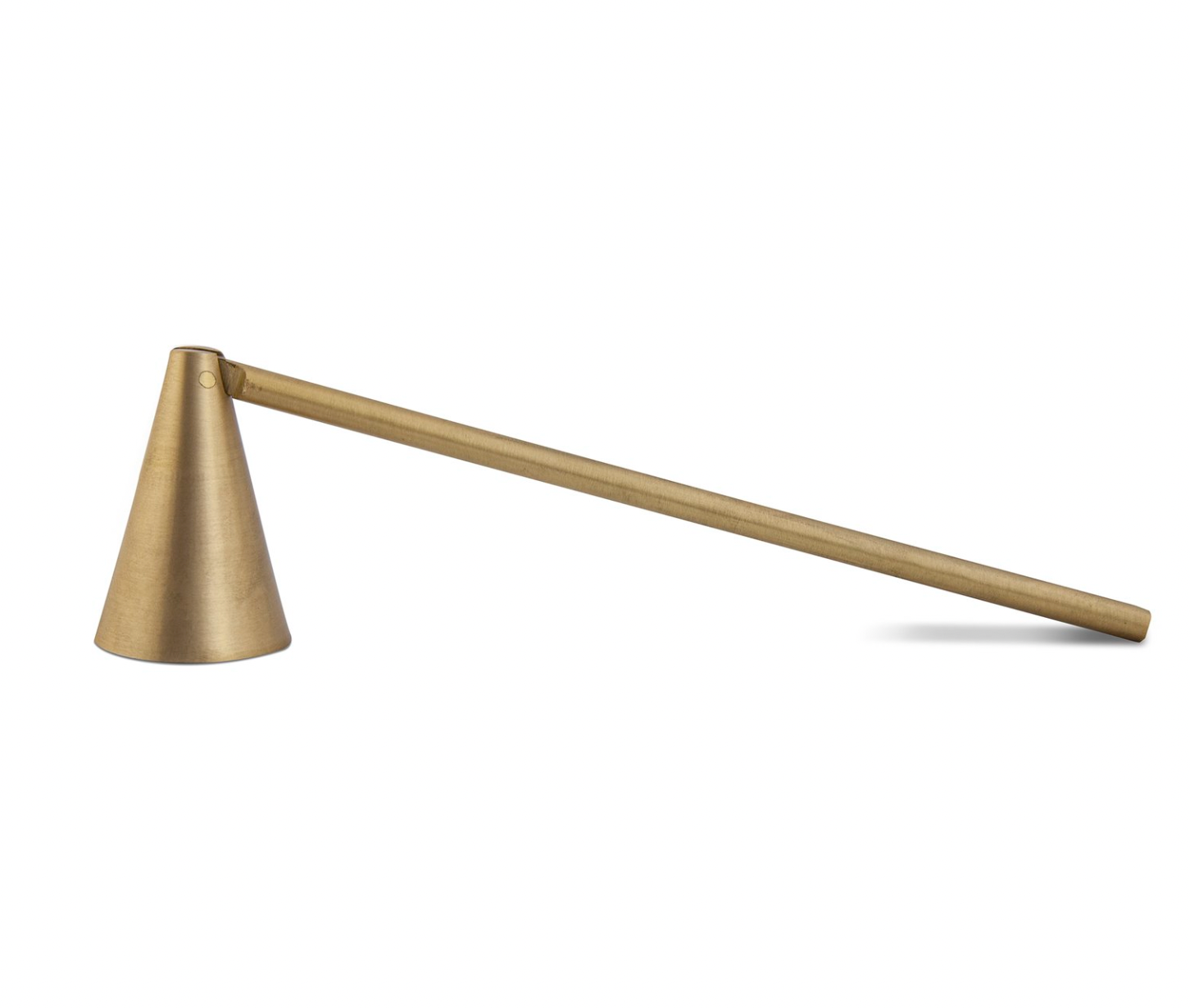 Matte Gold Brass Snuffer