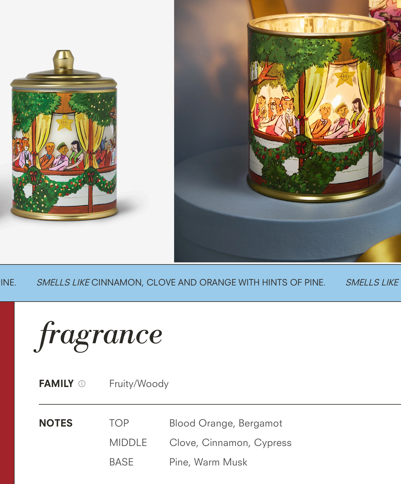 Christmas Candle Christmas Morning
