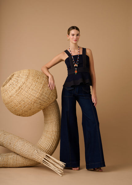 Top Biana Denim