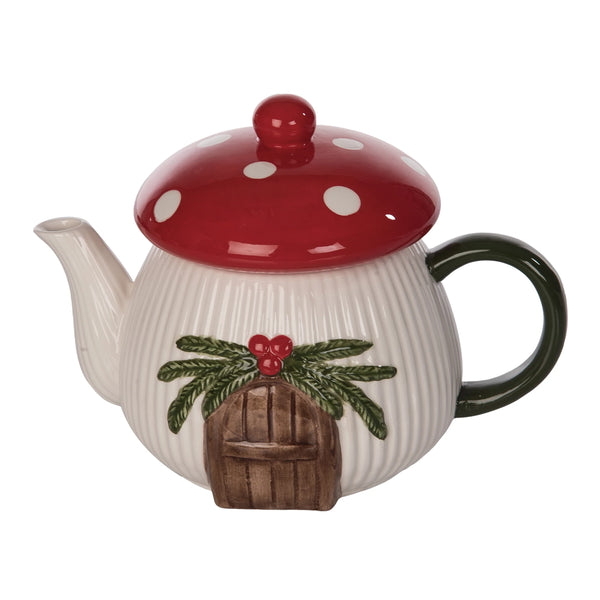 Dol Christmas Mushroom Tea Pot