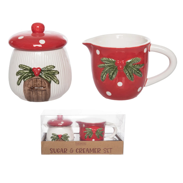 Sugar & Creamer Christmas