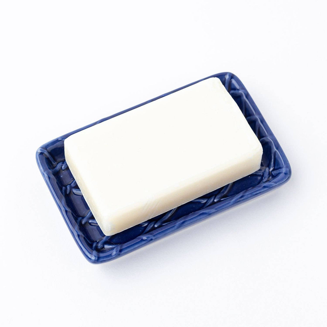 Txtrd Soap Dish Navy