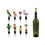 Wine Stopper W Glass Figure