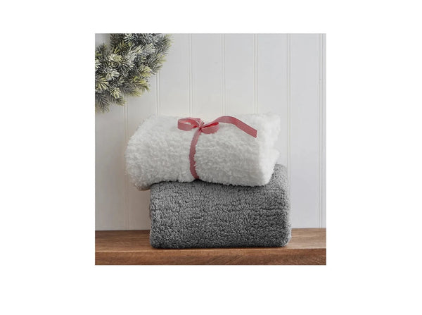 Sherpa Throw Grey