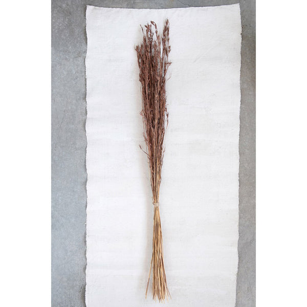 43-1/2"H Dried Natural Red Grass Bunch