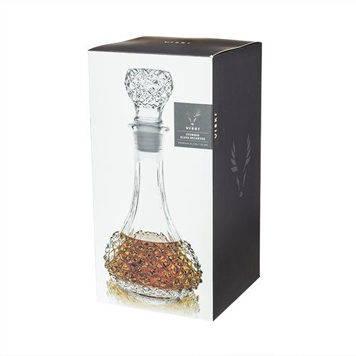 Studded Glass Decanter