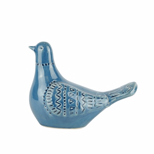 Ceramic Dove Figurine 8