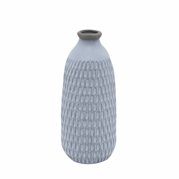 Ceramic Organic Dimpled Vase 12