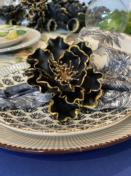 Servilletero Valentina Negro