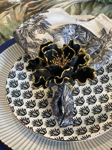 Servilletero Valentina Negro