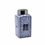 Square White/Blue/Silver Jar 12