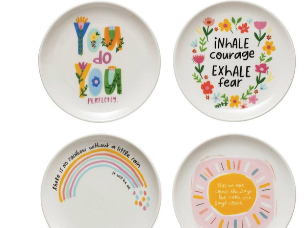 5" Round Stoneware Dish