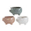 Pig Planter, 3 Colores