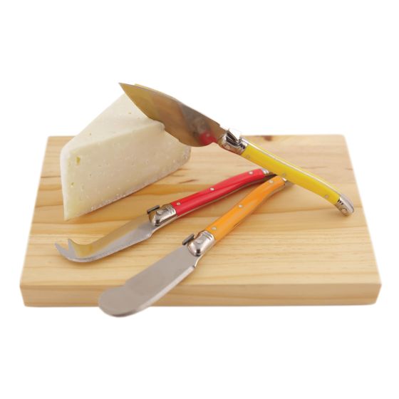 Cheese Knives & Cutting Board