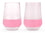 Wine Freeze XL Cooling Cups In Blush Tint