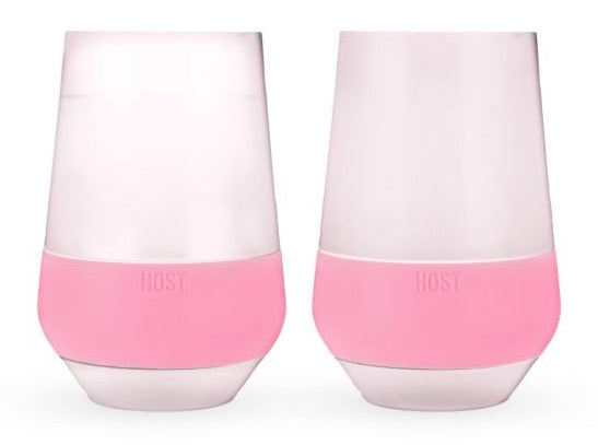 Wine Freeze XL Cooling Cups In Blush Tint